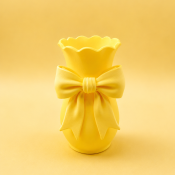 Vas Bunga Pita Estetik | Flower Vase Dekorasi Meja Minimalis 3D Print