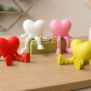 Hiasan Meja Karakter Hati Lucu 3D Mini Dekorasi Meja