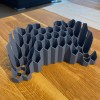 Stand Controller Xbox Hexagonal – Dudukan Stick Xbox Bahan PLA Print 3D