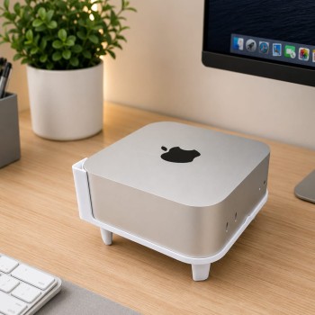 Mac Mini M4 Stand Holder – Dudukan Vertikal Praktis & Ergonomis