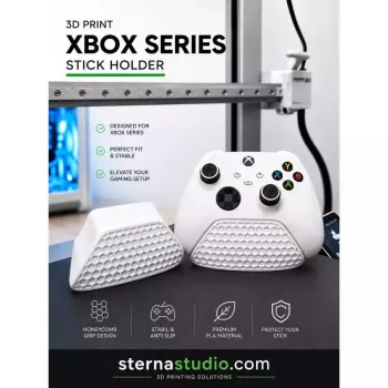 Holder Stick Xbox Series – Dudukan Controller Xbox Anti Slip Bahan PLA Print 3D