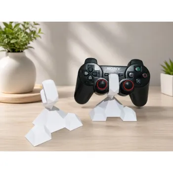 Holder Stick PS3 – Dudukan Controller PS3 Minimalis Bahan PLA Print 3D