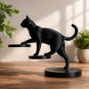 Patung Kucing Miniatur Dekorasi | Figura Kucing Estetik | Pajangan Meja 3D Print
