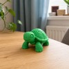 Patung Kura-Kura Miniatur Hewan Lucu | Dekorasi Meja Estetik | Figura 3D Print