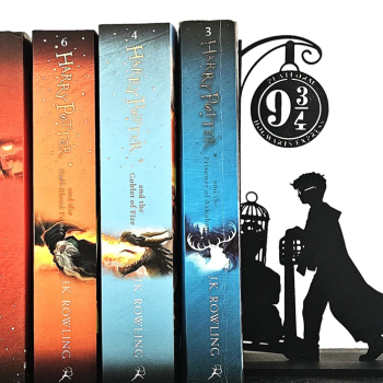 Penyangga Buku Aesthetic Tema Harry Potter – Bookend Dekorasi Rak Buku PLA 3D Print