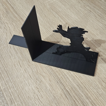 Bookend / Penyangga Buku Aesthetic Model Dragon Ball Z – Dekorasi Rak Buku 3D Print PLA
