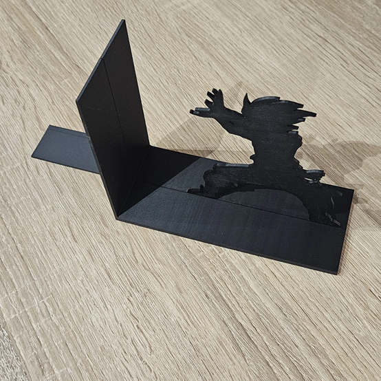 Bookend / Penyangga Buku Aesthetic Model Dragon Ball Z – Dekorasi Rak Buku 3D Print PLA