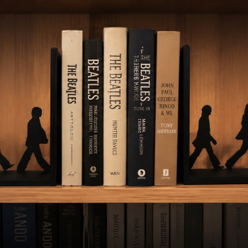 Penyangga Buku Ikonik The Beatles