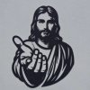 Hiasan Dinding Yesus Mengulurkan Tangan 3D Print – Dekorasi Dinding Religi Minimalis