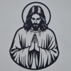 Hiasan Dinding Yesus Berdoa 3D Print – Dekorasi Dinding Religi Minimalis