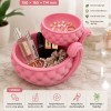 Organizer Serbaguna 2 Tingkat Bahan PLA Tempat Kosmetik Perhiasan Kunci Ukuran 150x165x114 mm
