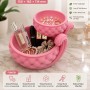 Organizer Serbaguna 2 Tingkat Bahan PLA Tempat Kosmetik Perhiasan Kunci Ukuran 150x165x114 mm