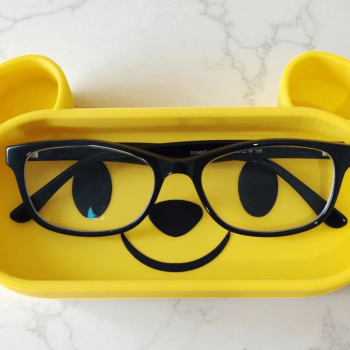 Tempat Kacamata Winnie the Pooh Lucu | Nampan Organizer Kacamata Meja 3D Print Dekorasi Multifungsi