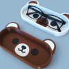 Tempat Kacamata Bear Lucu | Nampan Organizer Kacamata Meja Estetik 3D Print Multifungsi