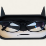 Tempat Kacamata Batman Lucu | Nampan Organizer Kacamata Meja Dekorasi 3D Print Multifungsi